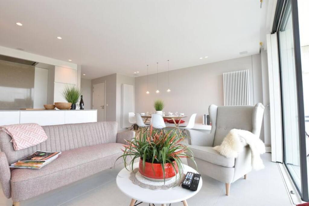Luxe Apt In Centrum Bredene Overlooking The Dunes Ngoại thất bức ảnh