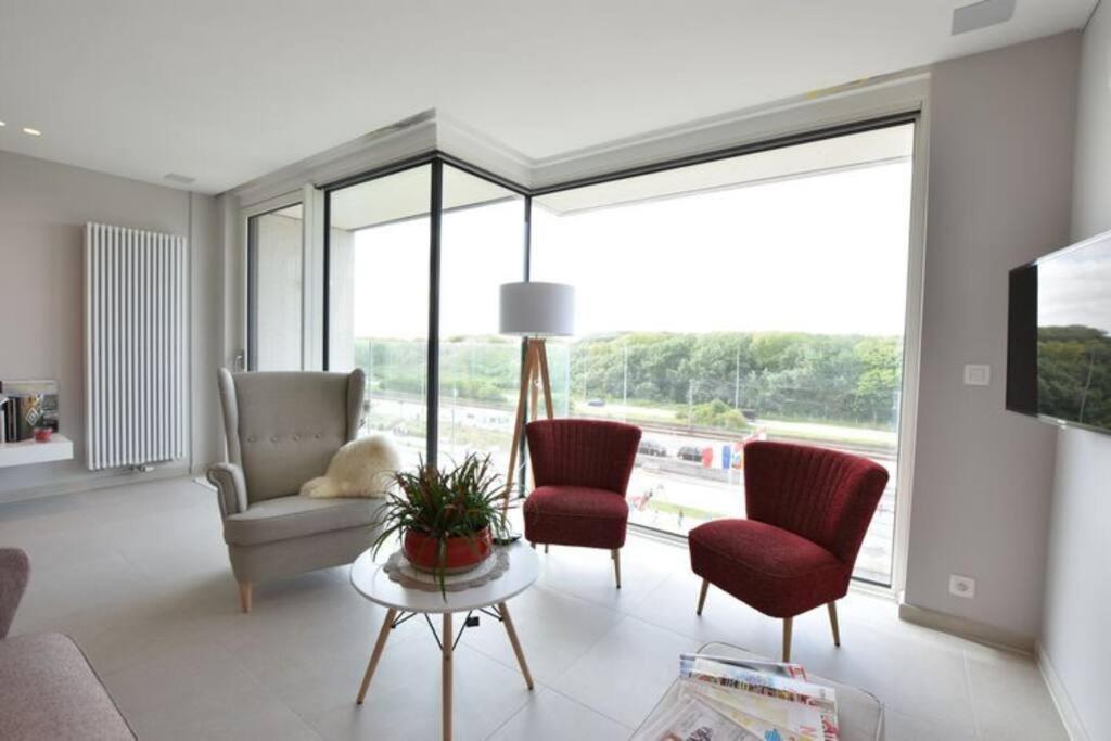 Luxe Apt In Centrum Bredene Overlooking The Dunes Ngoại thất bức ảnh